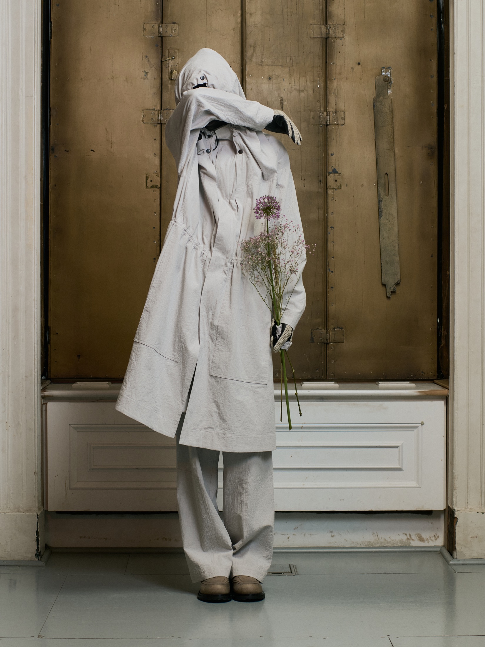 Full-length in-house garment research study